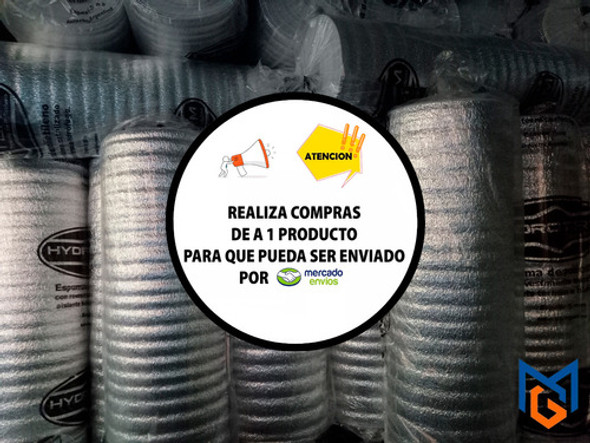 Aislante Térmico Espuma Hydroterm Aluminizada 10mm X 20 Mts. 1
