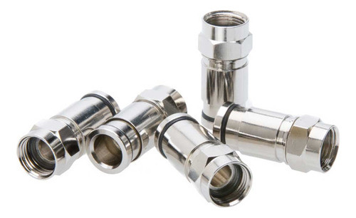 Satmaximum Conector De Compresin Tipo F Rg6 Adaptador Coaxia 0