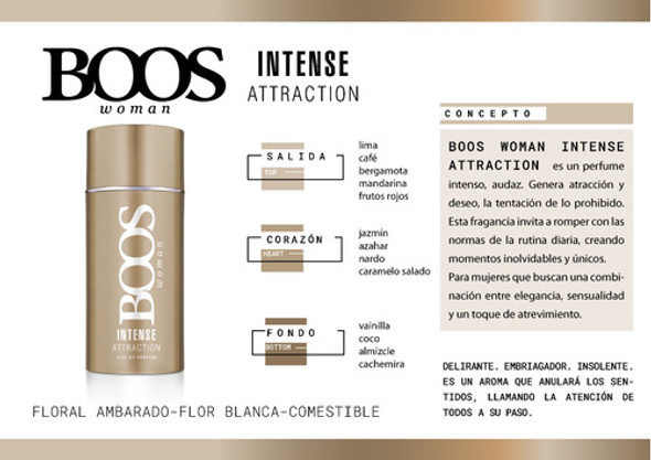 Perfume Boos Intense Atraction Dama X 90 Ml Nuevo!!!!!!! 1