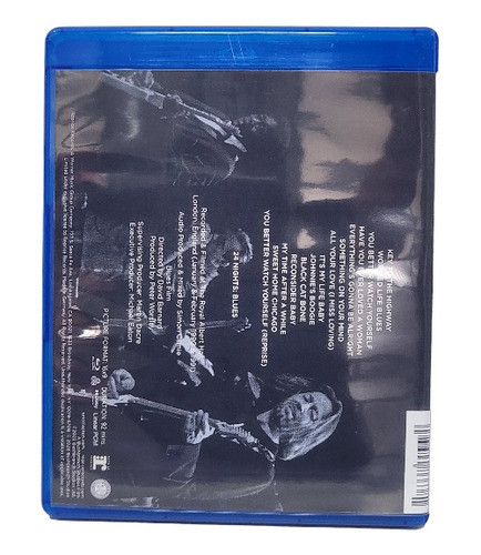 Bluray  Eric Clapton  24 Nights  Blues 1