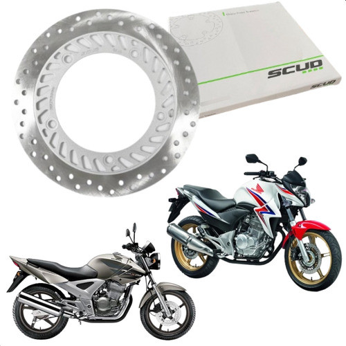 Disco Freio Dianteiro Honda Cb 250 Twister 2003 2004 Scud 0