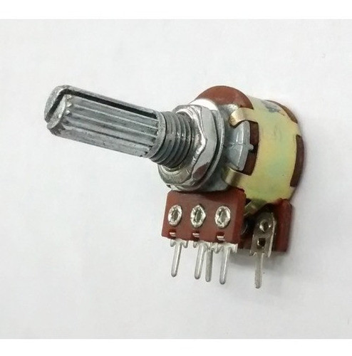Potenciometro Lineal 10k B10k 16mm Mono Con Llave 1