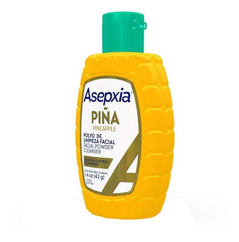 Asepxia Piña Jabón Limpieza Facial En Polvo Exfoliante 42g 1