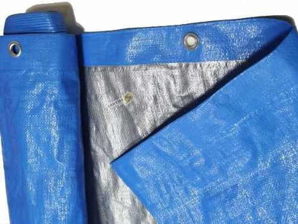 Cubre Cerco Azul Aluminizado,2mde Ancho X 10 Metro De Largo 0