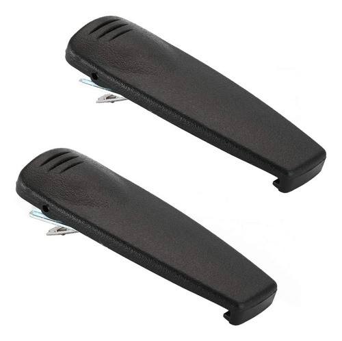 2 Clip De Cinturón Para Radio Motorola Cp125 Pro7150 Ht1225 0