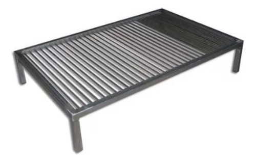 Parrilla Movil De Hierro 80x50cm Sección Achuras 0