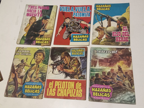 Revistas Hazañas Belicas. N° 1 Al 50. Precio X 2 Revistas. 0