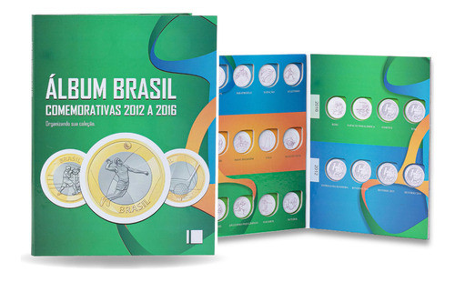 5  Álbuns Moedas Olimpíadas E Paraolimpíadas Rio 2016 0