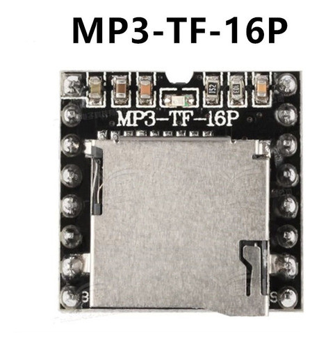 Modulo Reproductor Audio Musica Dfplayer Mp3 Wav Wma Arduino 1