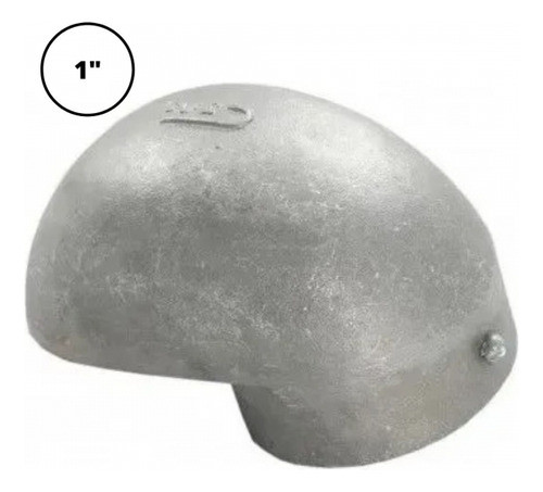 Cabecote Mufla Aluminio Fundido 1 Polegada 1