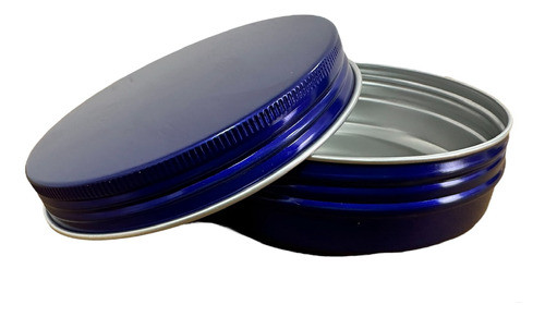 Lata De Aluminio Color Azul De 100ml Pack Por 10 Unidades 0