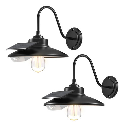 ~? Aponuo Solar Barn Light Con 3 Modos De Iluminación, Solar 0