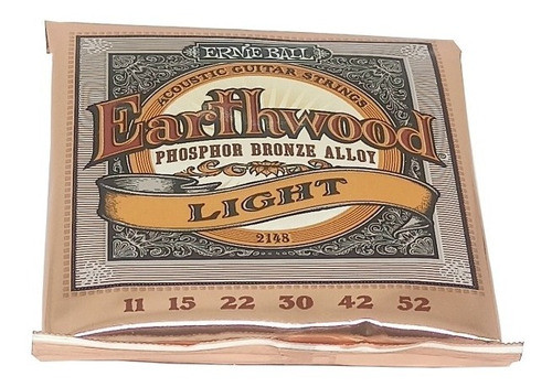 Encordoamento Ernie Ball Earthwood 011 Phosphor Violão Aço 1