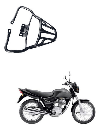 Protetor De Rabeta Moto Cg Titan 125 - 2000 2001 2002 2003 0