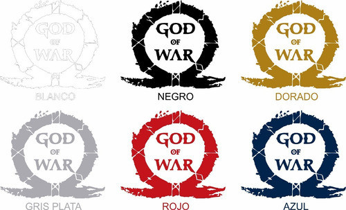 Vinilo Calcomania Auto Camioneta Moto God Of War Colores 0