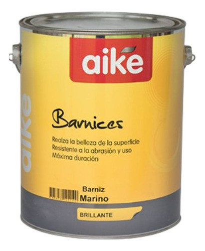 Barniz Marino Aike Exterior Interior Brillante 4 Litros 0