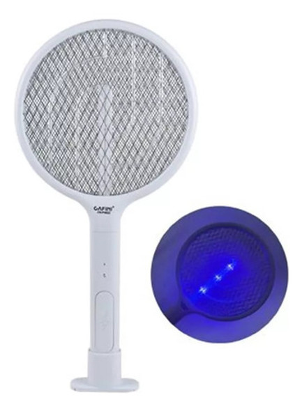 Raqueta Mata Moscas Y Mosquitos Recargable Con Base De Apoyo 0 Raqueta Mata Moscas Y Mosquitos Recargable Con Base De Apoyo 0