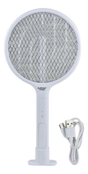 Raqueta Mata Moscas Y Mosquitos Recargable Con Base De Apoyo 1 Raqueta Mata Moscas Y Mosquitos Recargable Con Base De Apoyo 1