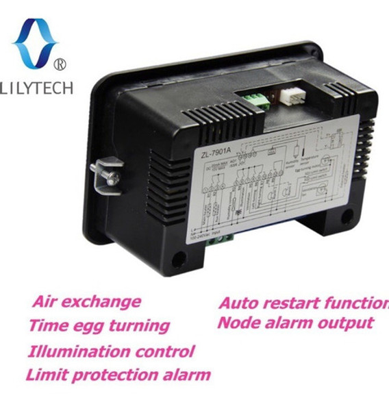 Controlador Umidade Temperatura Pid Ovos + Relê Ssr 25a 1