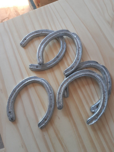 Herradurasde Aluminio  Aluminio Lista Para Usar X 10 0