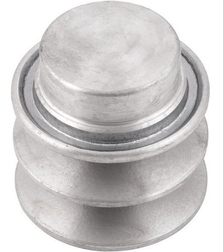 Polia Em Aluminio 2 Canais - A -  50mm Diametro Externo 0