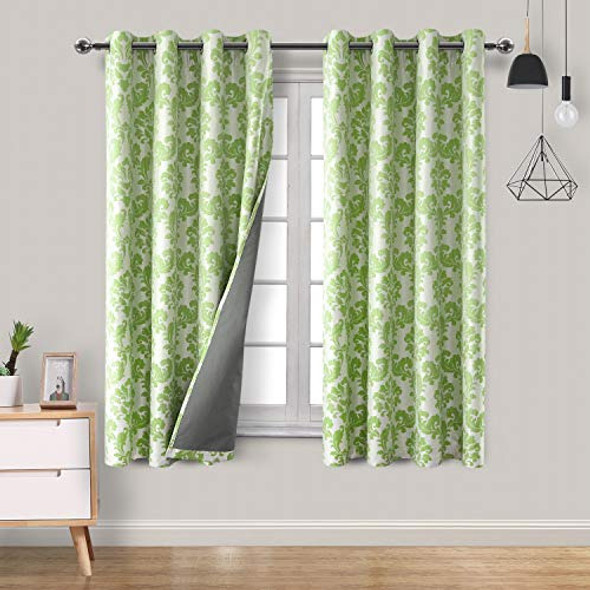 Hiasan - Cortinas Opacas 100 % De Tela De Jacquard Con Reves 0