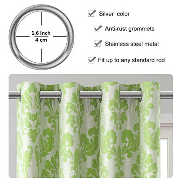 Hiasan - Cortinas Opacas 100 % De Tela De Jacquard Con Reves 1