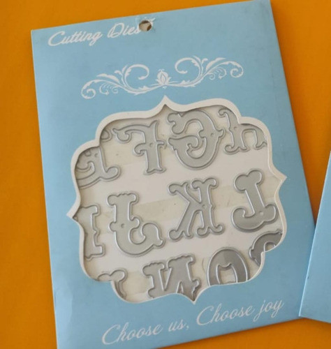Die Cut Scrapbooking Troquel Abc 2,2 Cm D' Arteche Crafts 1