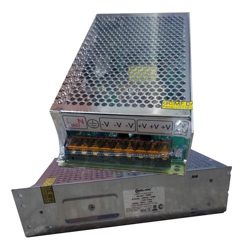 Fuente Switching 12v 20a Metalica Tira De Led Cctv 15440 0