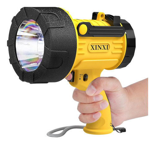 Foco Recargable Xinxi Con 1000000 Lúmenes, 4 Modos De Luz Y 0