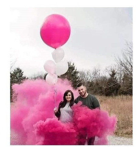 2 Bengalas De Humo Revelación Sexo De Tu Bebé Rosa O Celeste 1