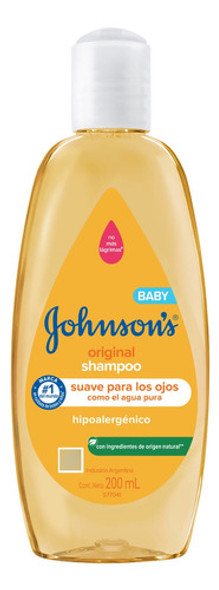 Combo Shampoo + Acondicionador Johnson Baby Clásico 200 Ml 1