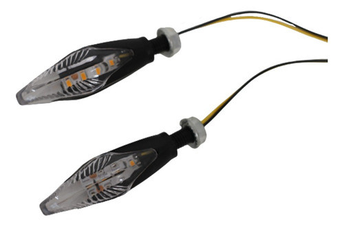 Juego Par Faro Giro Led Rx Cg Titan S2 150 Ybr Storm Cbx Mav 0