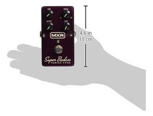 Mxr M236 - Super Badass Variac Fuzz Pedal De Efectos Para Gu 1