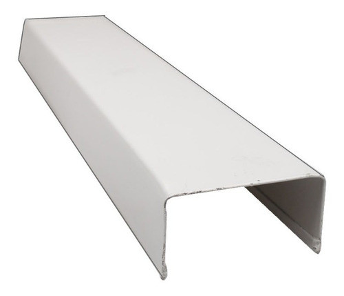 Perfil Divisória Naval Guia Superior N20 3 Metros Branco 1