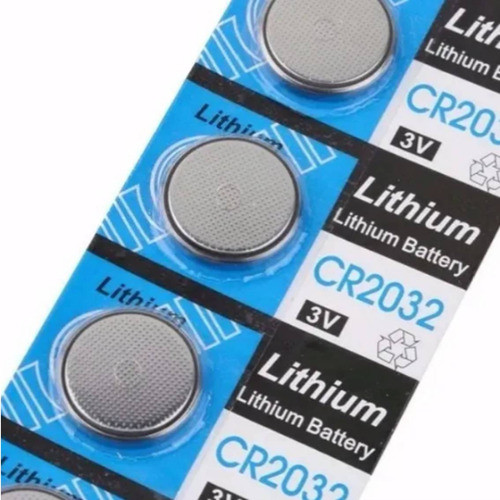 Pack 5 Cr2032 3v Bateria De Litio 0