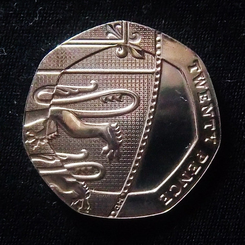 Gran Bretaña 20 Pence 2016 Sin Circular Km 1336 0