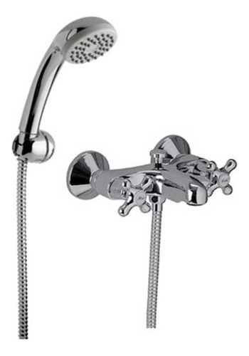 Griferia Fv Bañera Ducha Malena Cruz Cromo 112/16 0