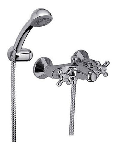Griferia Fv Bañera Ducha Malena Cruz Cromo 112/16 0
