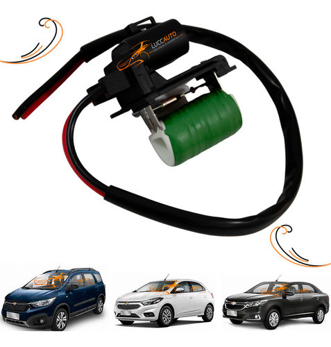 Resistência Da Ventoinha Do Radiador Gm Onix Cobalt Spin 1