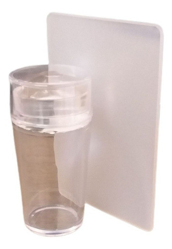 Carimbo De Unha P/ Francesinha Silicone Transparente Nailart 0