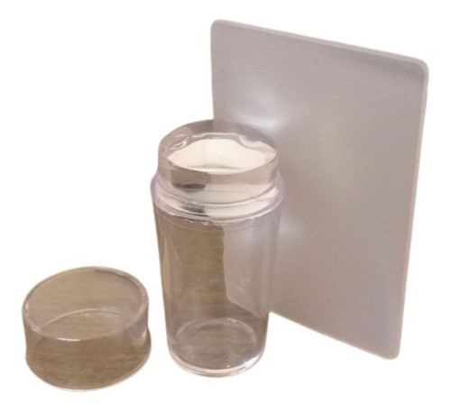 Carimbo De Unha P/ Francesinha Silicone Transparente Nailart 1