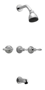 Griferia Ducha Baño Lever Cierre Ceramico Hydros Kiss C 0