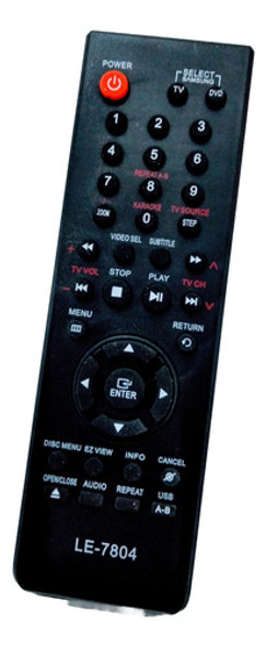 Controle Para Dvd/tv Samsung Dvd-p180 / Dvd-p180/xtl  (7804) 0