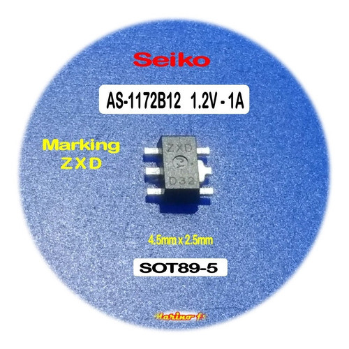 Reg 1.2v, 1a 5 Patas   S-1172b12 U5t1g 1172 Pack X 10 1