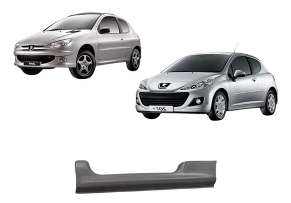 Zocalo Peugeot 207 / 206 3 Puertas Izquierdo 0 Zocalo Peugeot 207 / 206 3 Puertas Izquierdo 0