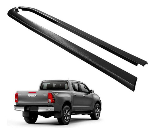 Protetor De Borda Lateral  Hilux Dupla 2016 À 2023 1 Protetor De Borda Lateral  Hilux Dupla 2016 À 2023 1