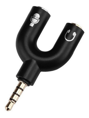 Adaptador Audio 3,5mm Pc Celular Ps4 A Micrófono Y Auricular 0