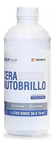 Cera Autobrillo Protectora Micropiso 1 Litros Anclaflex Mm 0