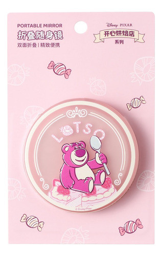 Espelho De Mão Redondo Coleção Toy Story Lotso 1